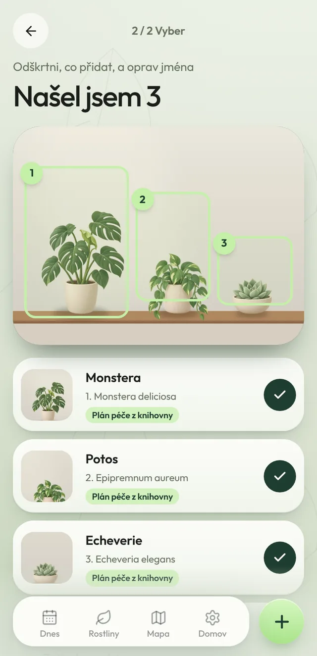 Vyfoť poličku, Humus pozná kytky